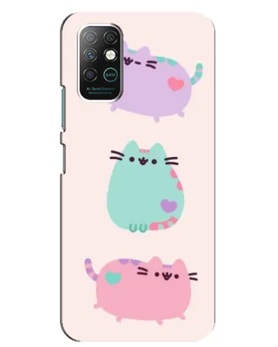 Чохол для Infinix Note 8 з картинкою «Pusheen тріо» Чохол для Infinix Note 8 з картинкою «Pusheen тріо»