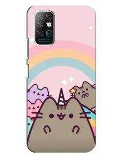 Чохол для Infinix Note 8 з картинкою «Єдиноріг Pusheen»
