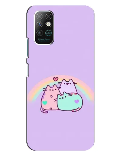 Чохол для Infinix Note 8 з картинкою «Веселкові Пушини» Чохол для Infinix Note 8 з картинкою «Веселкові Пушини»