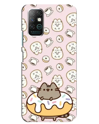 Чохол для Infinix Note 8 з картинкою «Пушин на пончику» Чохол для Infinix Note 8 з картинкою «Пушин на пончику»