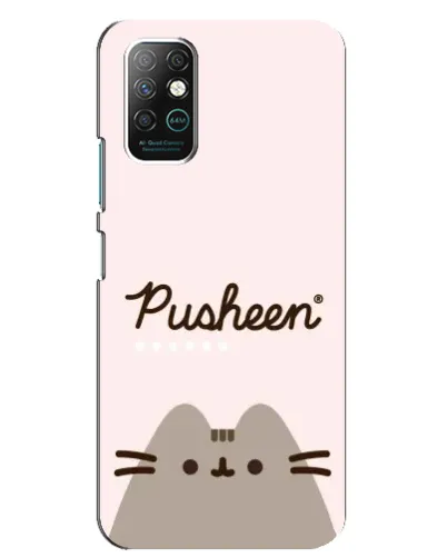 Чохол для Infinix Note 8 з картинкою «Pusheen логотип» Чохол для Infinix Note 8 з картинкою «Pusheen логотип»