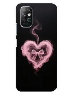 Чохол для Infinix Note 8 з картинкою «Димчасте серце»