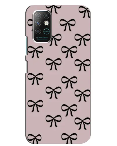 Чохол для Infinix Note 8 з картинкою «Чорні бантики» Чохол для Infinix Note 8 з картинкою «Чорні бантики»