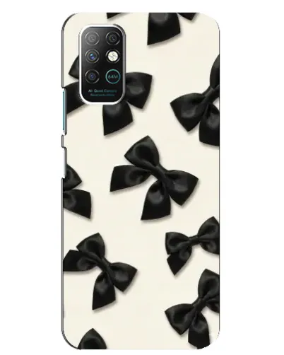 Чохол для Infinix Note 8 з картинкою «Чорні бантики» Чохол для Infinix Note 8 з картинкою «Чорні бантики»