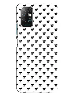 Чохол для Infinix Note 8 з картинкою «Міні-бантики»