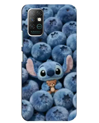 Чохол для Infinix Note 8 з картинкою «Стіч та лохина»