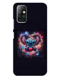 Чохол для Infinix Note 8 з картинкою «Stitch у квітах» Чохол для Infinix Note 8 з картинкою «Stitch у квітах»