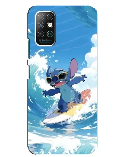 Чохол для Infinix Note 8 з картинкою «Стіч на хвилі»