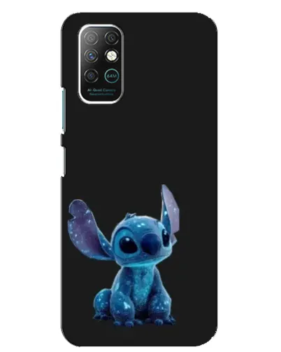 Чохол для Infinix Note 8 з картинкою «Стіч на чорному»