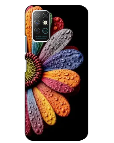 Чохол для Infinix Note 8 з картинкою «Райдужна квітка» Чохол для Infinix Note 8 з картинкою «Райдужна квітка»