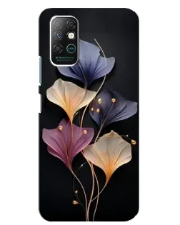 Чохол для Infinix Note 8 з картинкою «Лілові квіти грації» Чохол для Infinix Note 8 з картинкою «Лілові квіти грації»