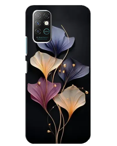Чохол для Infinix Note 8 з картинкою «Лілові квіти грації» Чохол для Infinix Note 8 з картинкою «Лілові квіти грації»