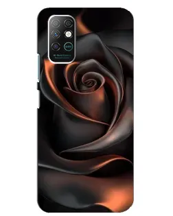 Чохол для Infinix Note 8 з картинкою «Шовкова чорна троянда» Чохол для Infinix Note 8 з картинкою «Шовкова чорна троянда»