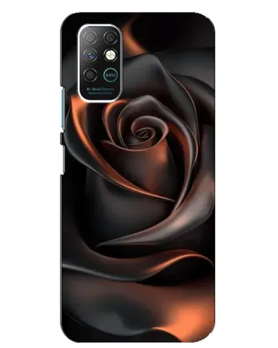 Чохол для Infinix Note 8 з картинкою «Шовкова чорна троянда» Чохол для Infinix Note 8 з картинкою «Шовкова чорна троянда»