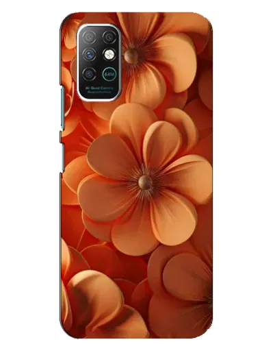 Чохол для Infinix Note 8 з картинкою «Помаранчева макро квітка» Чохол для Infinix Note 8 з картинкою «Помаранчева макро квітка»