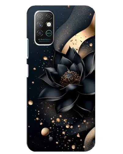 Чохол для Infinix Note 8 з картинкою «Чорний лотос» Чохол для Infinix Note 8 з картинкою «Чорний лотос»
