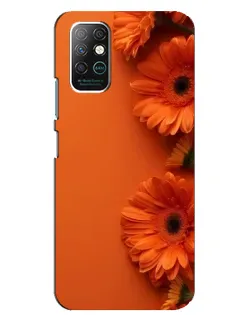 Чохол для Infinix Note 8 з картинкою «Помаранчеві гербери» Чохол для Infinix Note 8 з картинкою «Помаранчеві гербери»