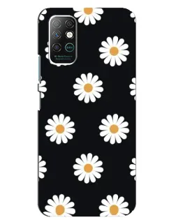 Чохол для Infinix Note 8 з картинкою «Ромашки на чорному» Чохол для Infinix Note 8 з картинкою «Ромашки на чорному»
