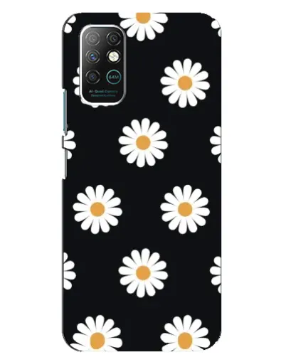 Чохол для Infinix Note 8 з картинкою «Ромашки на чорному» Чохол для Infinix Note 8 з картинкою «Ромашки на чорному»