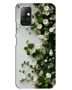 Чохол для Infinix Note 8 з картинкою «Гілка дрібних білих квітів» Чохол для Infinix Note 8 з картинкою «Гілка дрібних білих квітів»