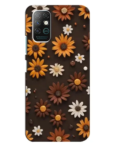 Чохол для Infinix Note 8 з картинкою «Візерунок з маленьких соняшників» Чохол для Infinix Note 8 з картинкою «Візерунок з маленьких соняшників»
