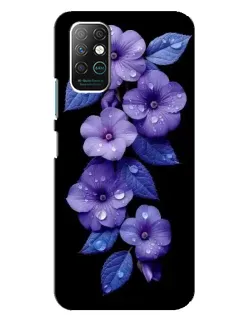 Чохол для Infinix Note 8 з картинкою «Фіолетові квіти з росою» Чохол для Infinix Note 8 з картинкою «Фіолетові квіти з росою»