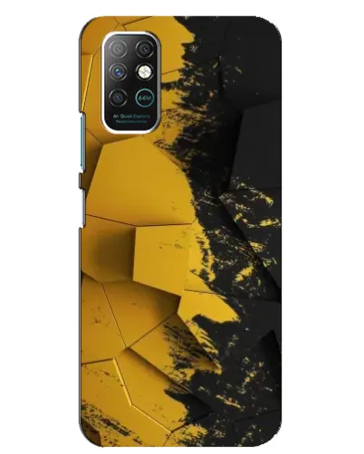 Чохол для Infinix Note 8 з картинкою «Золоті уламки геометрії»