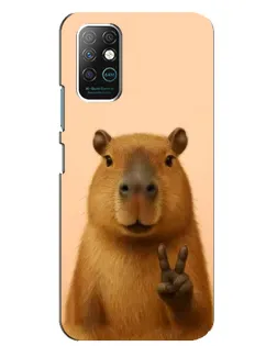 Чохол для Infinix Note 8 з картинкою «Капібара вікторія» Чохол для Infinix Note 8 з картинкою «Капібара вікторія»