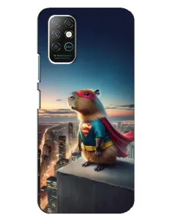 Чохол для Infinix Note 8 з картинкою «Капі-мен супергерой» Чохол для Infinix Note 8 з картинкою «Капі-мен супергерой»