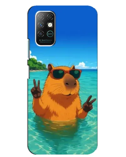 Чохол для Infinix Note 8 з картинкою «Морська капібара» Чохол для Infinix Note 8 з картинкою «Морська капібара»