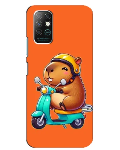 Чохол для Infinix Note 8 з картинкою «Капібара на скутері» Чохол для Infinix Note 8 з картинкою «Капібара на скутері»