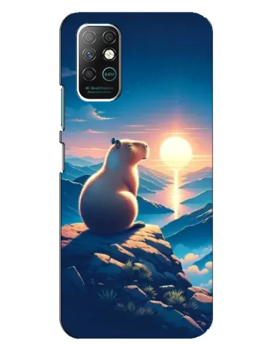 Чохол для Infinix Note 8 з картинкою «Захід сонця з капібарою» Чохол для Infinix Note 8 з картинкою «Захід сонця з капібарою»