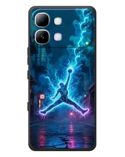 Чохол для Infinix Note Edge з картинкою «Jordan Gold Jumpman»