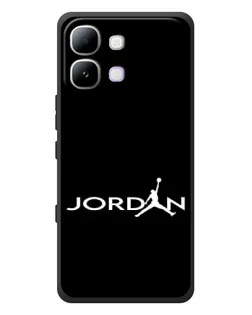 Чохол для Infinix Note Edge з картинкою «Jordan White Logo»