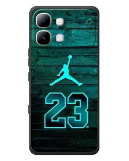 Чохол для Infinix Note Edge з картинкою «Jordan Cyan 23»