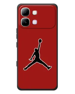 Чохол для Infinix Note Edge з картинкою «Jordan Red Back»