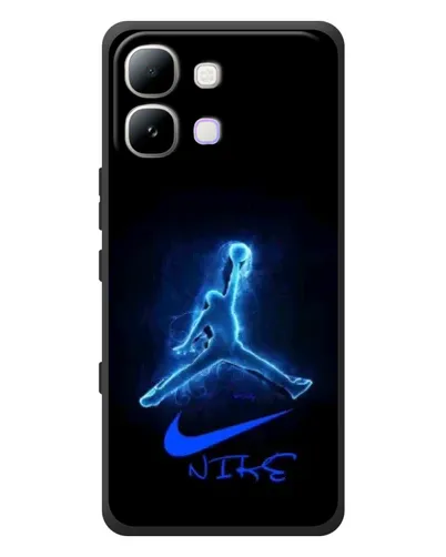 Чохол для Infinix Note Edge з картинкою «Jordan Neon Blue» Чохол для Infinix Note Edge з картинкою «Jordan Neon Blue»