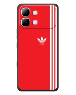 Чохол для Infinix Note Edge з картинкою «Червоний мінімалізм Adidas»