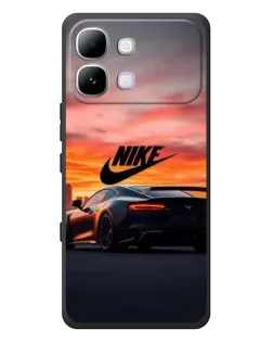 Чохол для Infinix Note Edge з картинкою «Nike та суперкар»