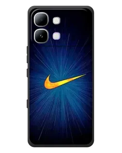 Чохол для Infinix Note Edge з картинкою «Синій пульс Nike»