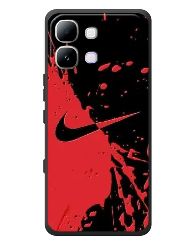 Чохол для Infinix Note Edge з картинкою «Червоні бризки Nike» Чохол для Infinix Note Edge з картинкою «Червоні бризки Nike»