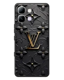Чохол для Infinix Note Edge з картинкою «Шкіряна текстура LV»