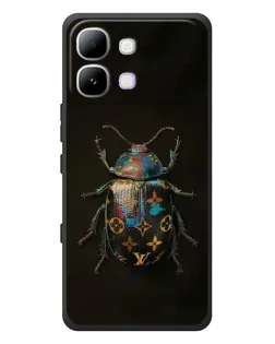 Чохол для Infinix Note Edge з картинкою «LV — мармуровий принт»
