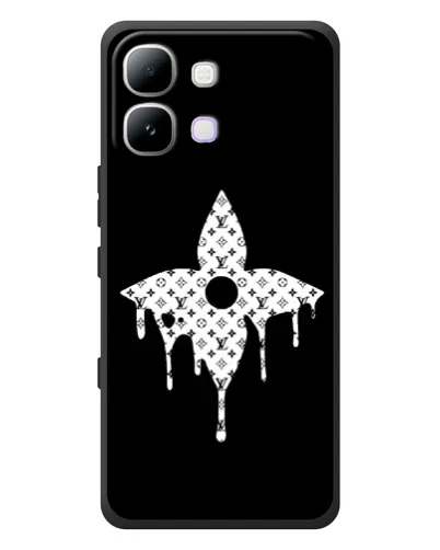 Чохол для Infinix Note Edge з картинкою «Квіткова монограма» Чохол для Infinix Note Edge з картинкою «Квіткова монограма»