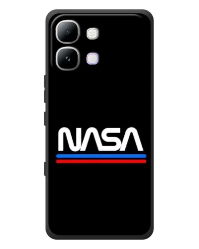 Чохол для Infinix Note Edge з картинкою «NASA — класика Red Blue» Чохол для Infinix Note Edge з картинкою «NASA — класика Red Blue»