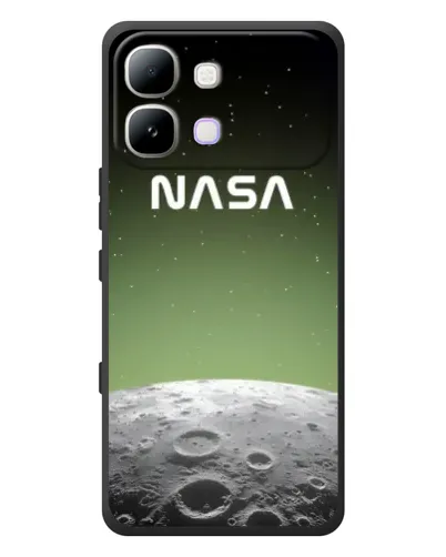 Чохол для Infinix Note Edge з картинкою «NASA — місячний градієнт» Чохол для Infinix Note Edge з картинкою «NASA — місячний градієнт»