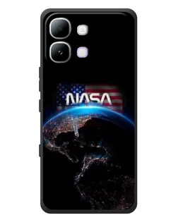 Чохол для Infinix Note Edge з картинкою «Земля з космосу NASA»
