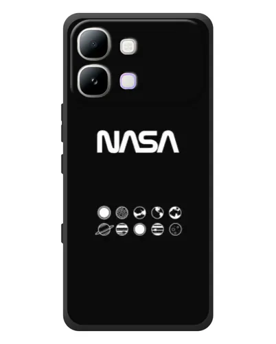 Чохол для Infinix Note Edge з картинкою «NASA — технічний принт» Чохол для Infinix Note Edge з картинкою «NASA — технічний принт»