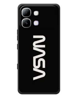 Чохол для Infinix Note Edge з картинкою «NASA — вертикальний логотип»