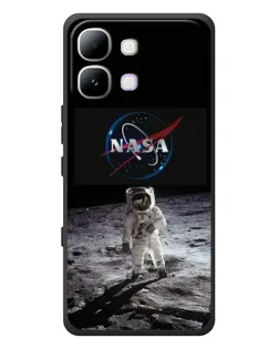 Чохол для Infinix Note Edge з картинкою «Астронавт на Місяці»